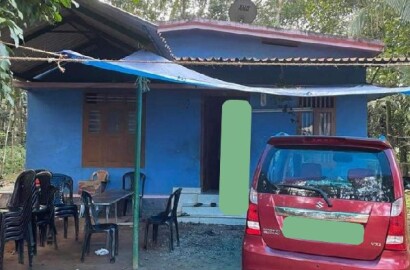 EQ8_P1010 - 14.5 cent with a two Bedroom house for sale in Near Poomkavu Jn