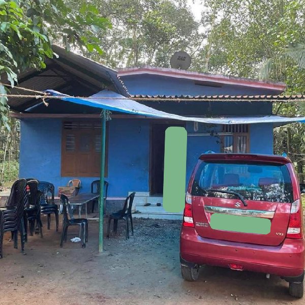 EQ8_P1010 - 14.5 cent with a two Bedroom house for sale in Near Poomkavu Jn